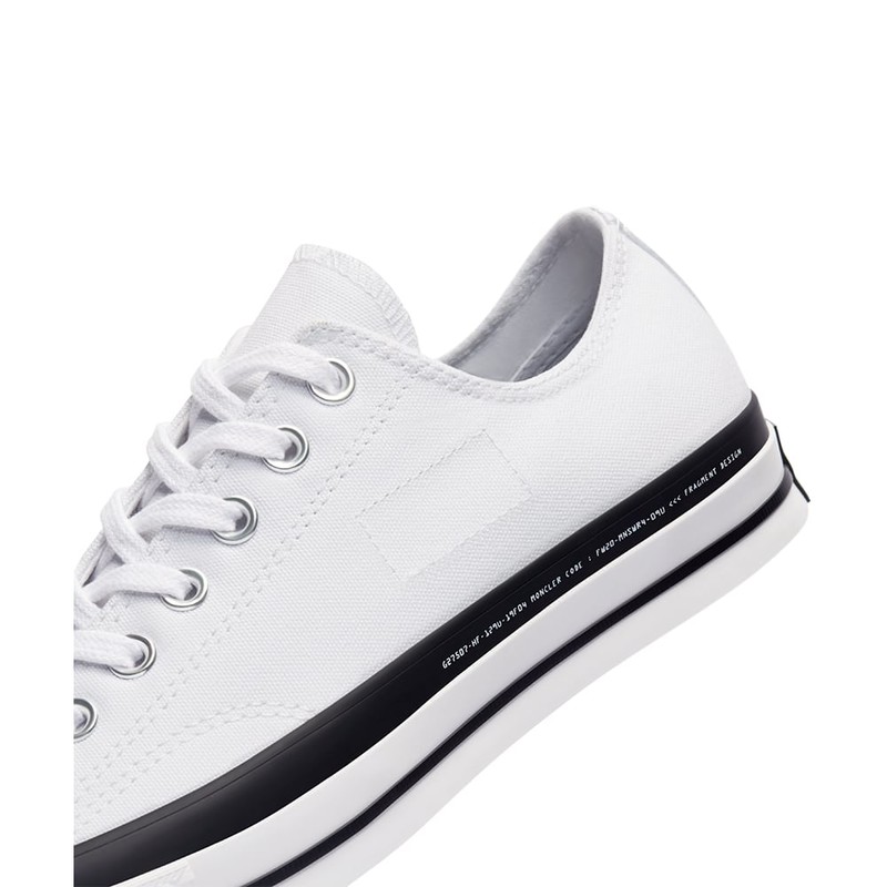 Moncler x Fragment x Converse Chuck 70 Low White | 169070C | Grailify